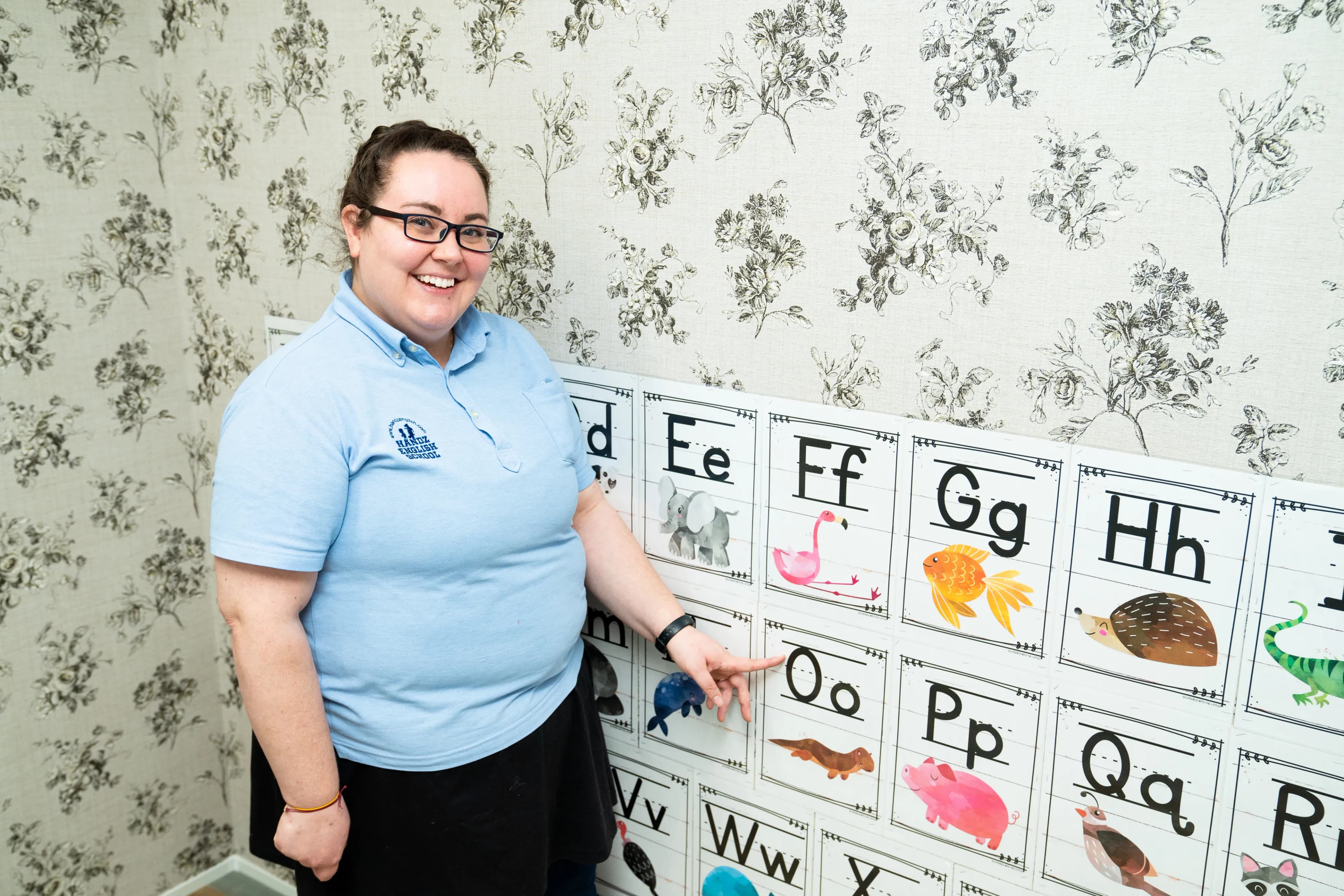 フォニックスレッスンの様子